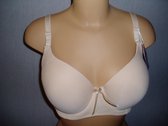 Voorgevormde beugel bh beige 100D