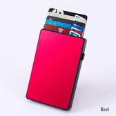 Basic-creditcardhouder-pop up-rfid-card-protector-6-pasjes-rood