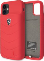 Ferrari iPhone 11 full cover power case lichtgewicht - Rood