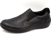 Jomos Leren instapper 418415 - Zwart - Maat 46
