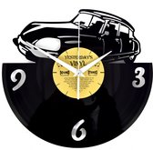 Oldtimer Snoek Car - Klok gemaakt van vinyl - langspeelplaat - LP klok - Met geschenkverpakking
