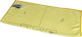 Wecoline Microvezel reinigingsdoek met vouwinstructie Geel 10 stuks