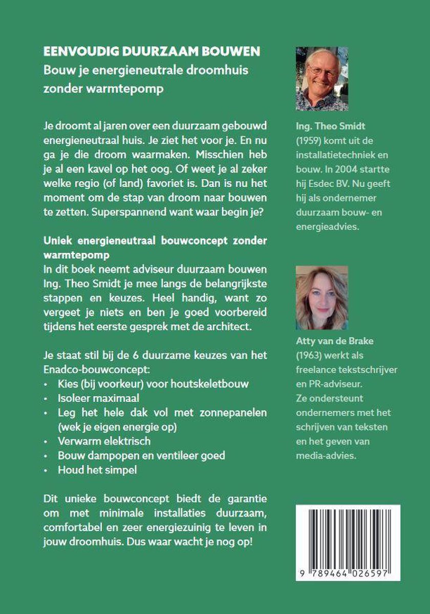 Eenvoudig duurzaam bouwen - back cover