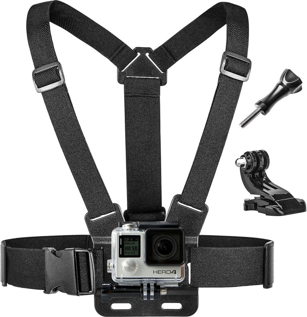 YONO Support de harnais de poitrine pour GoPro et Action Cam
