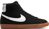 Nike W Blazer Mid '77 Suède Dames Sneakers - Black/White-Gum Med Brown-Total Orange - Maat 38