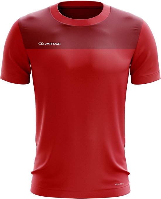 Jartazi T-shirt Bari dames Polyester rouge Taille 42- 44