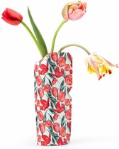 Tiny Miracles - Duurzame Design Vaas - Paper Vase Cover - Tulips - Small