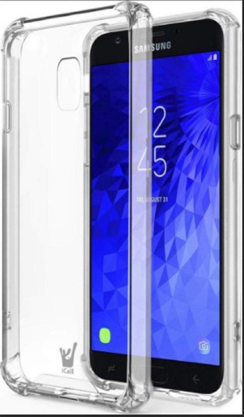 Schadelijk Modernisering Messing Telefoonhoesje voor Samsung S8. Backcover, Doorzichtig siliconen.  Beschermhoesje... | bol.com