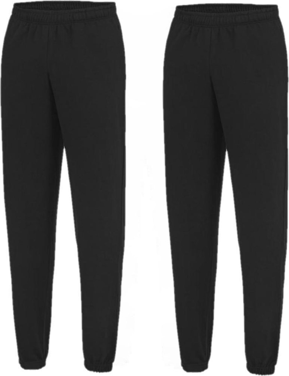 Senvi - 2 Pack - Joggingbroek Sweatpants - Maat XL - Kleur Zwart