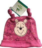 Disney baby muts Winnie de Poeh roze - 0 tot 6 maanden - babymutsje - baby mutsje - meisje - new born - cadeau