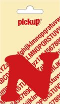 Pickup plakletter CooperBlack 60 mm - rood N