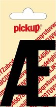 Pickup plakletter Nobel 60 mm zwart AE - 31002060AE