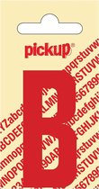 Pickup plakletter Nobel 60 mm rood B - 31022060B