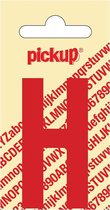 Pickup plakletter Nobel 60 mm rood H - 31022060H