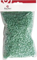 2x zakjes decoratie gras snippers groen 50 gram van papier - paas/pasen deco artikelen