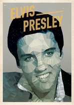 Celebrity Poster - Elvis Presley - Wandposter 60 x 40 cm