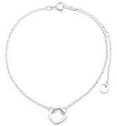 Armband Dames - Vierkantje - 925 Sterling Zilver - Lengte Verstelbaar 16-21 cm