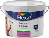 Flexa - Strak op de muur - Muurverf - Mengcollectie - Puur Framboos - 2,5 liter