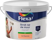 Flexa - Strak op de muur - Muurverf - Mengcollectie - Vol Klaproos - 2,5 liter