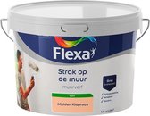 Flexa - Strak op de muur - Muurverf - Mengcollectie - Midden Klaproos - 2,5 liter