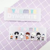 BTS | set | pennendoos - opbergdoos - etui - collect box | Dynamite - TinyTan | 18.4 x 6.4 x 2.6 cm
