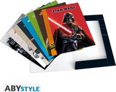 STAR WARS - Portfolio 9 posters Saga (21x29.7) X5