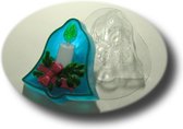 Plastic mal voor zeep maken  "Kerstklokje" - Zeepmal - Gietmal- Vorm voor gietzeep - diy zeepjes maken