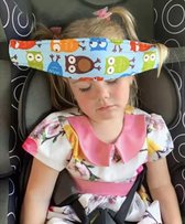 SCHEFMAN® Auto hoofdsteun voor kinderen - hoofdband - slaapkussen