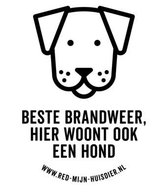 Red Mijn Huisdier Sticker -  Hulpdiensten  -  Hond