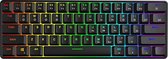 GK61 Keyboard - Qwerty - Mechanisch Gaming Toetsenbord 60% - RGB - USB Type C - Gateron Optical Yellow - Zwarte Kleur