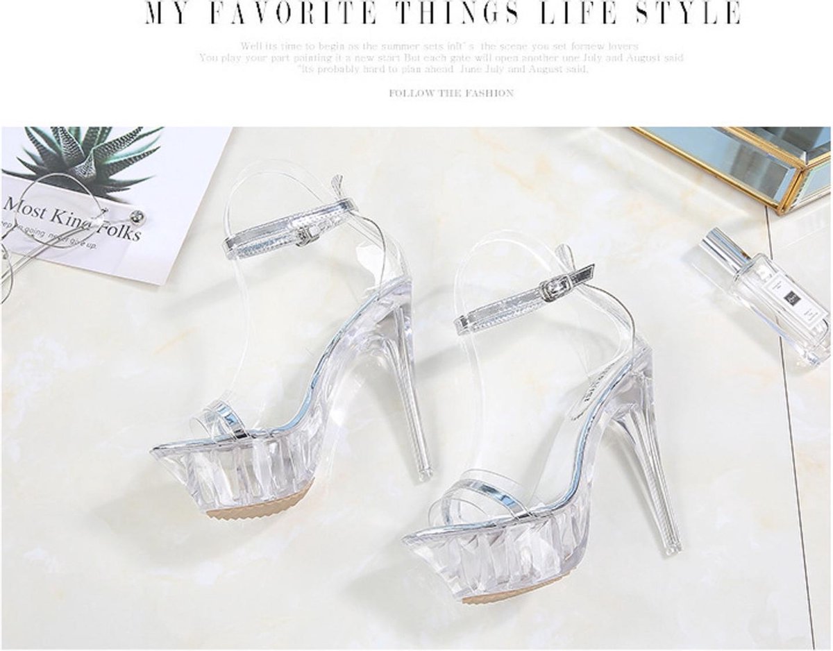 ❤️High Heels - Transparant - Pumps - Hoge hakken dames - Lingerie - Cadeau  voor vrouw | bol.com