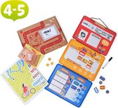 Hey Reader - Boekenbox 'voorlezen' met gratis leeskalender - kwartaal (3 x maandelijks) voor 4/5 jaar - prentenboek - voor meer leesplezier - leuk om cadeau te geven