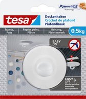 tesa Tesa® plafondhaak voor behang en pleisterwerk (0,5 kg) Wit