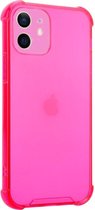 Iphone 12 (Pro) Case - Iphone 12 (Pro) Hoesje -  6.1 inch Iphone 12 (Pro) - Iphone 12 (Pro) 6.1 Inch Roze