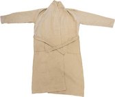 Badjas - Taupe - Polyester - Maat S/M