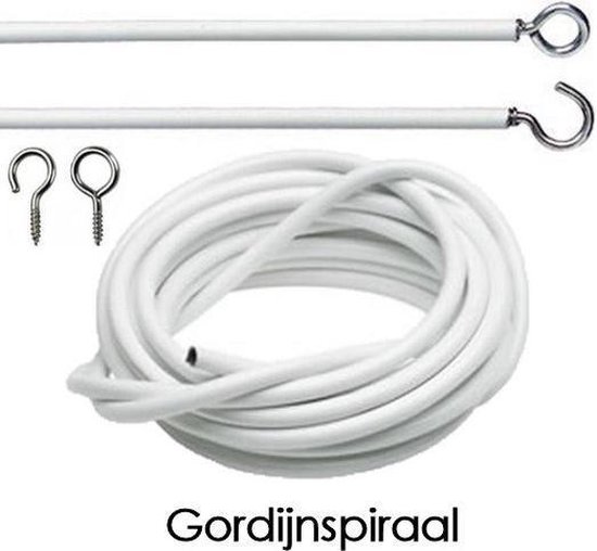 Gordijn spiraal draad / spanveer | bol.com