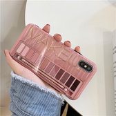iPhone 11 Hoesje Roze Makeup Design