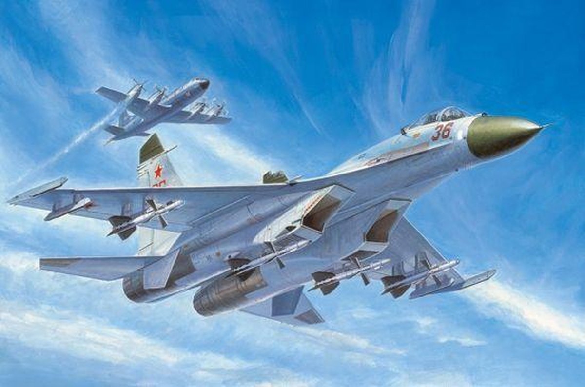 Russian SU-27 Early Type Fighter | bol.com