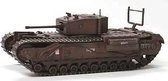 The 1:72 ModelKit of a Churchill MK.III Dieppe 1942.

Fully assembled model

The manufacturer of the kit is Dragon Armor.This kit is only online available.