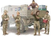 The 1:35 Model Kit of a Modern U.S. Army Logistic Supply Team.

Plastic Kit 
Glue not included
The manufacturer of the kit is Trumpeter.This kit is only online available.