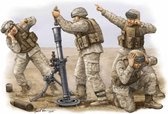 The 1:35 Model Kit of a Modern US Marine M252 Team.

Plastic Kit 
Glue not included
265 Plastic Parts
The manufacturer of the kit is Trumpeter.This kit is only online availabl