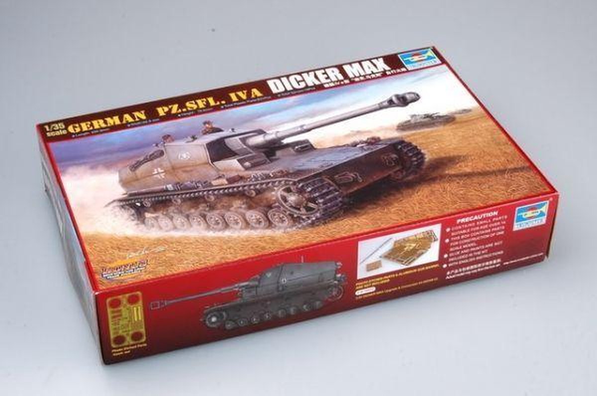 1/35 GERMAN PZ.SFL. IVA DICKER MAX - modelbouwsets, hobbybouwspeelgoed voor kinderen, modelverf en accessoires