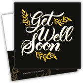 Mystery Card Get well soon - (Beterschap gewenst) - Kaart met geheime boodschap
