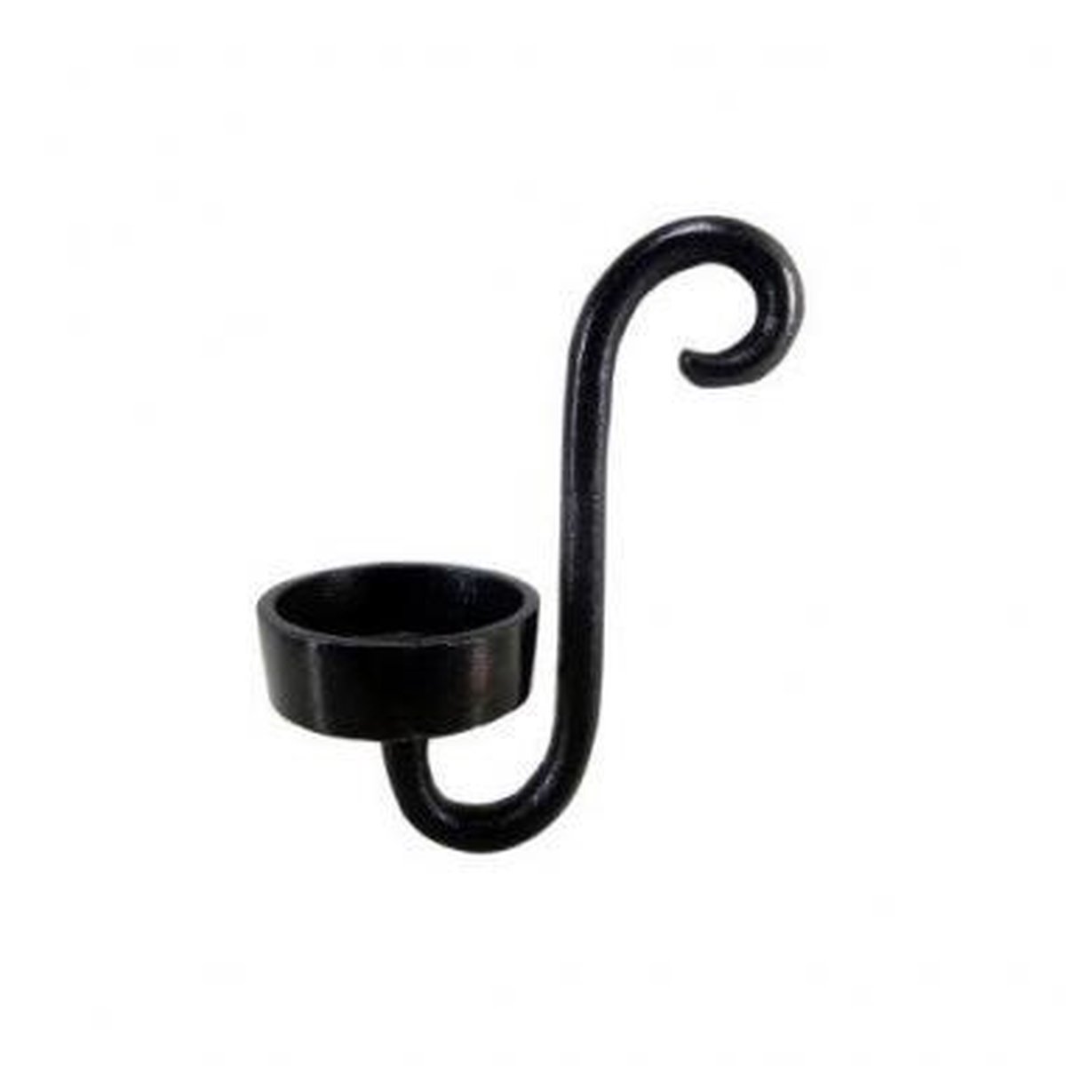 Deco4yourhome® - Glashaak Theelicht - Kandelaar - Hangkandelaar - Maat S - Black Antique - Olga