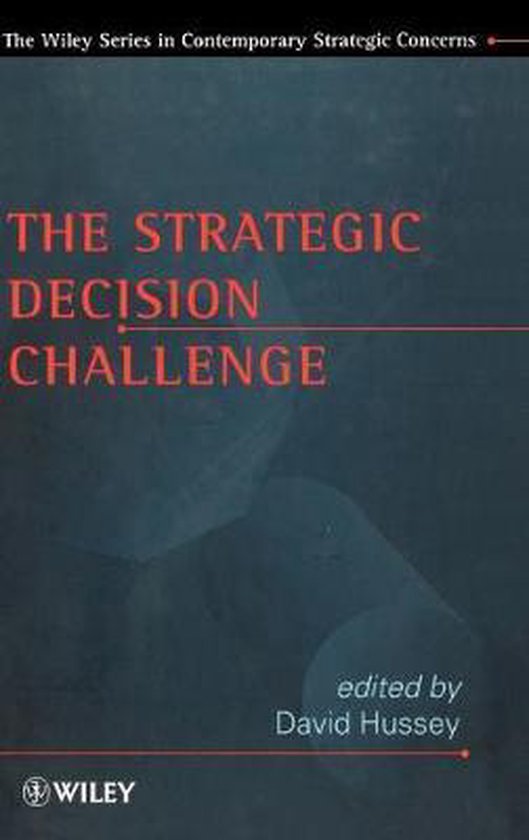 The Strategic Decision Challenge - cover