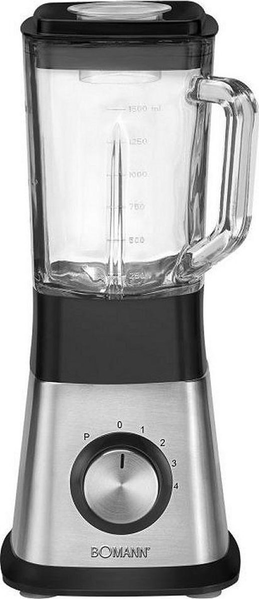 Bomann UM 1374 CB - Blender - Zwart/RVS