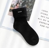 Easylux® SoftSocks™ - Warme sokken - 2 Paar - One size - Fleece - Zwart
