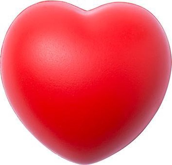 beproeving G Archaïsch Stressbal hart - fidget toys - rood | bol.com