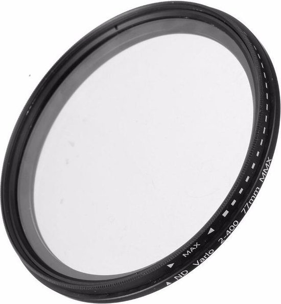 Cuely 52mm variabele ND fader ND2-ND400 filter grijsfilter | bol.com