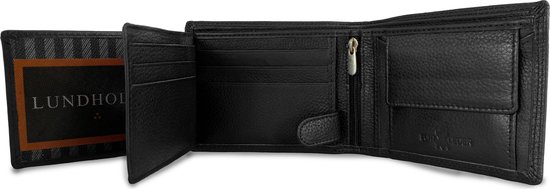 GANT BIFOLD WALLET UNISEX - Portemonnee - black/zwart